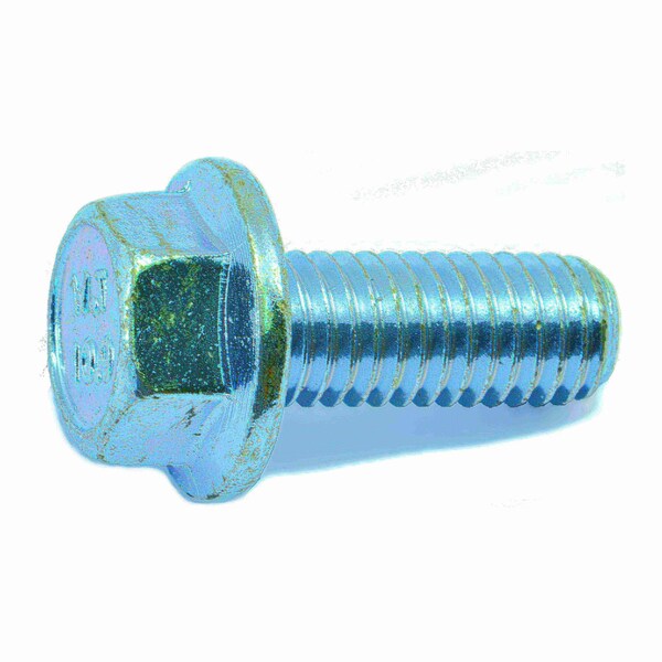 Midwest Fastener Class 10.9, M8-1.25 Flange Bolt, Zinc Plated Steel, 20 mm L, 10 PK 75702 - main